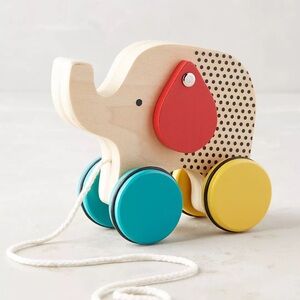 Wooden Elephant Pull Toy